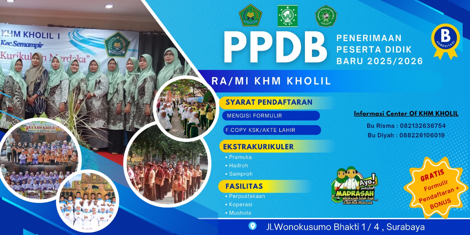KEGIATAN PPDB 2025-2026 MI KHM KHOLI 1